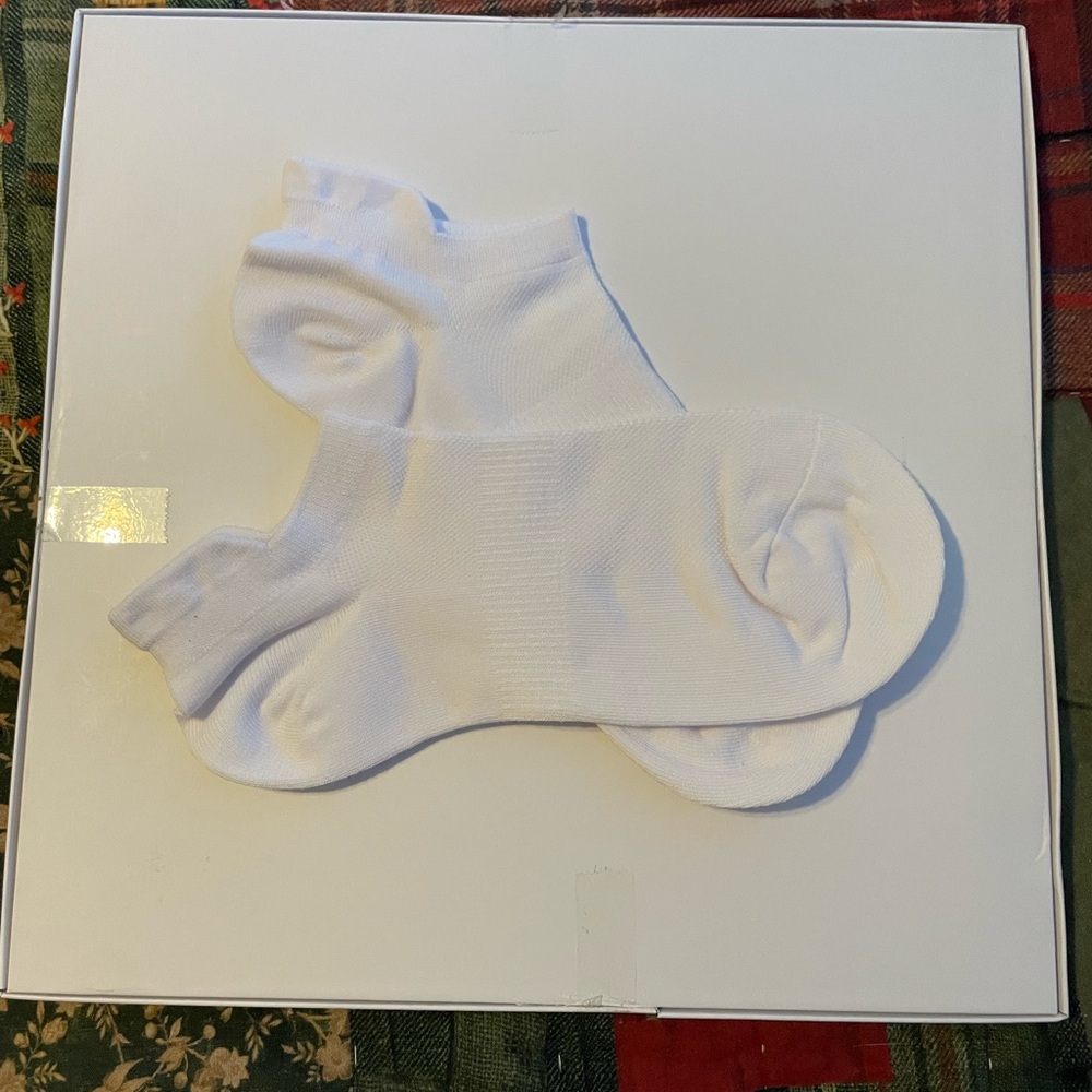 NWB White Ankle Socks